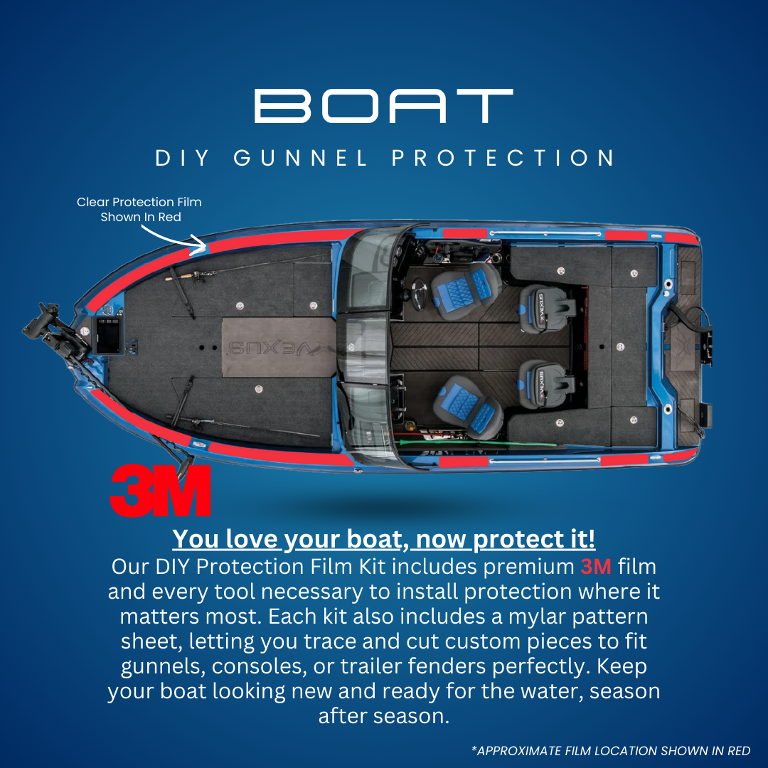 DIY 3M Paint Protection Film (PPF) Kits for Boats, ATVs, Side-by-Sides, Jet Skis & Snowmobiles