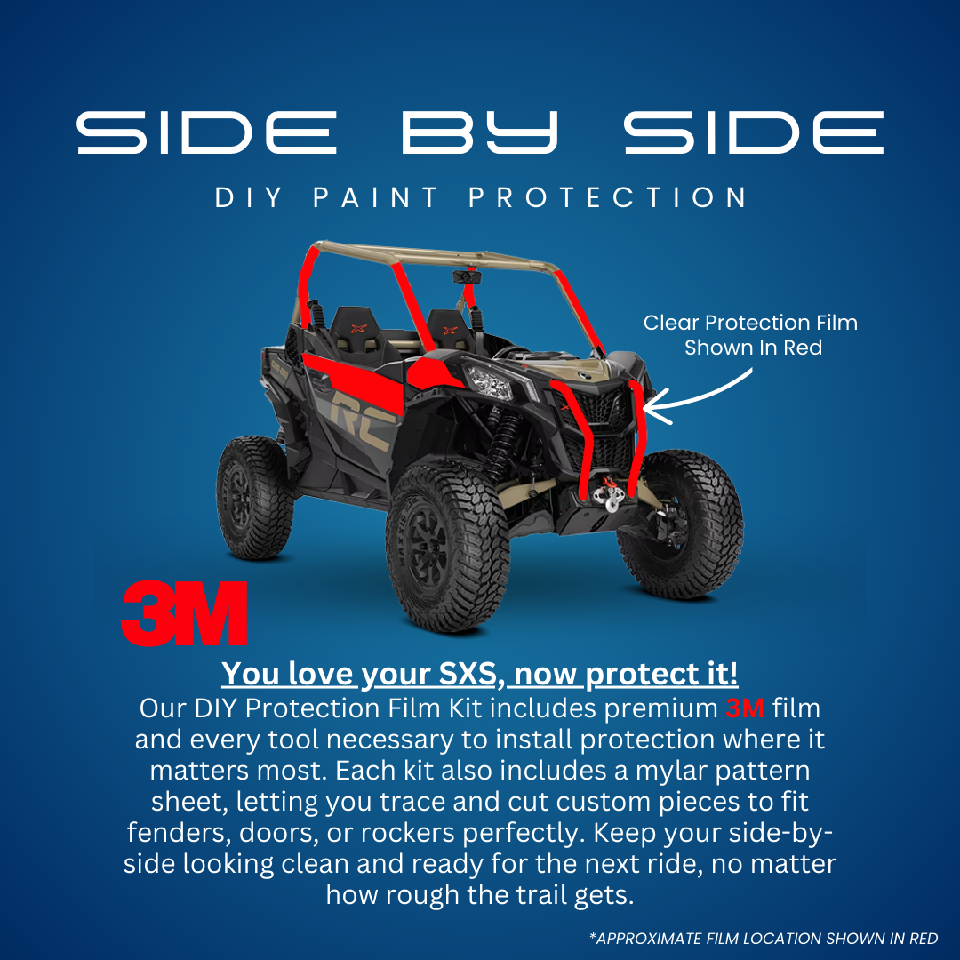 DIY 3M Paint Protection Film (PPF) Kits for Boats, ATVs, Side-by-Sides, Jet Skis & Snowmobiles