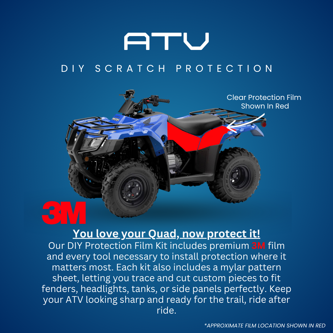 DIY 3M Paint Protection Film (PPF) Kits for Boats, ATVs, Side-by-Sides, Jet Skis & Snowmobiles