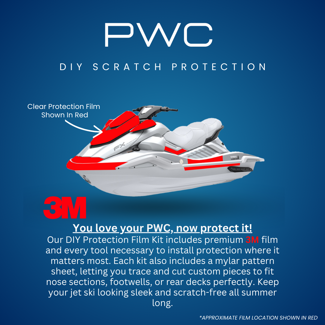 DIY 3M Paint Protection Film (PPF) Kits for Boats, ATVs, Side-by-Sides, Jet Skis & Snowmobiles