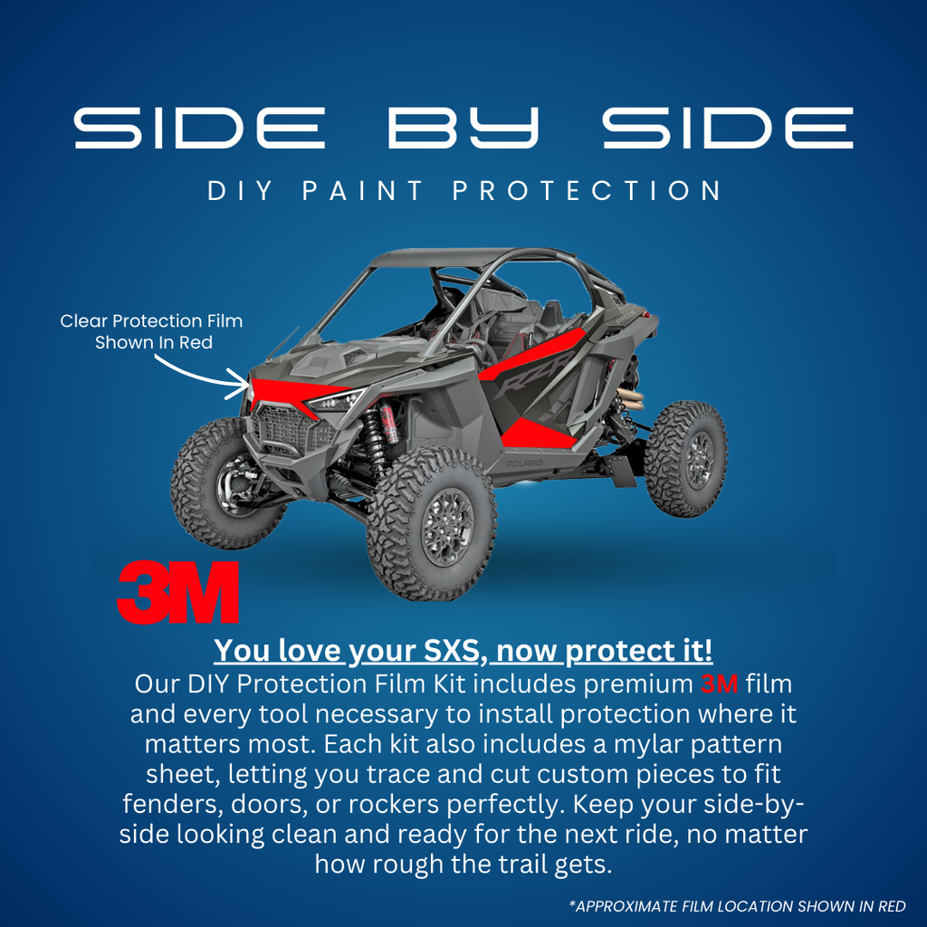 DIY 3M Paint Protection Film (PPF) Kits for Boats, ATVs, Side-by-Sides, Jet Skis & Snowmobiles