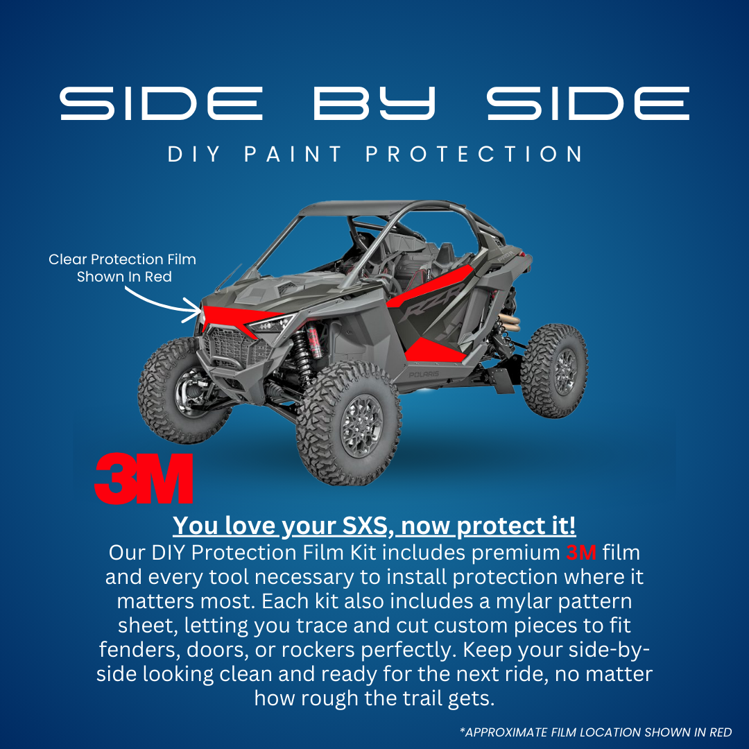 DIY 3M Paint Protection Film (PPF) Kits for Boats, ATVs, Side-by-Sides, Jet Skis & Snowmobiles