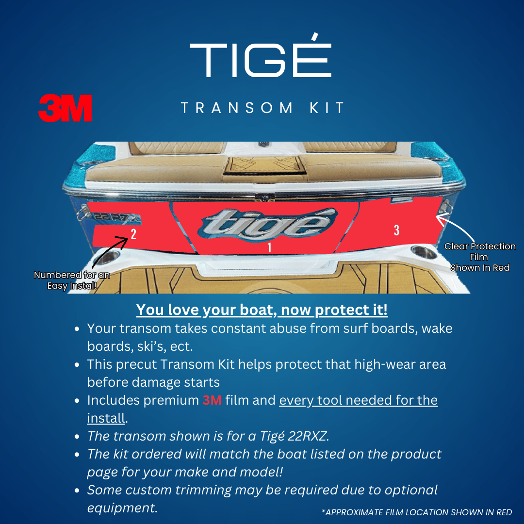Tigé RZX22 Transom Kit