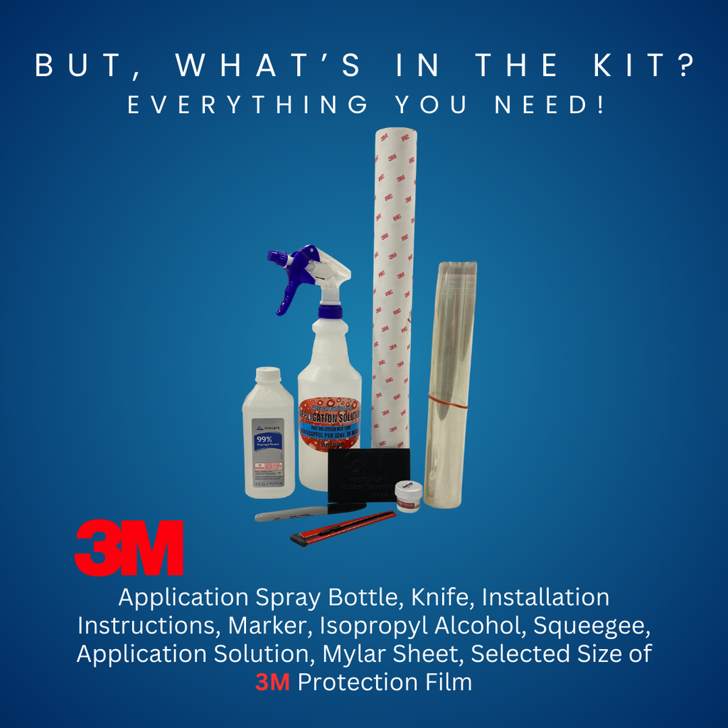DIY 3M Paint Protection Film (PPF) Kits for Boats, ATVs, Side-by-Sides, Jet Skis & Snowmobiles