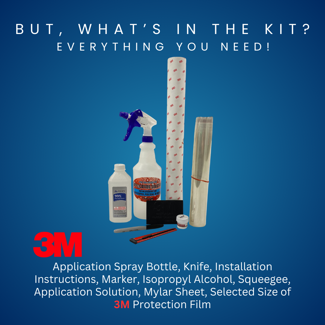 DIY 3M Paint Protection Film (PPF) Kits for Boats, ATVs, Side-by-Sides, Jet Skis & Snowmobiles